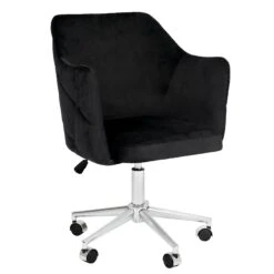 Pearl Tufted Vanity Chair -Impressionsvanity Pearl 1 BlackCropped