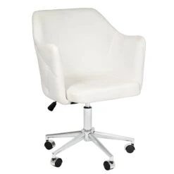 Pearl Tufted Vanity Chair -Impressionsvanity Pearl 1 WhiteCropped