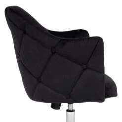 Pearl Tufted Vanity Chair -Impressionsvanity Pearl 3 BlackCropped