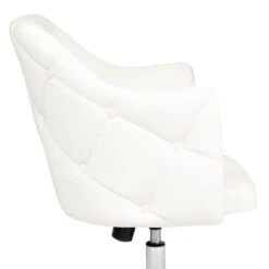 Pearl Tufted Vanity Chair -Impressionsvanity Pearl 3 WhiteCropped