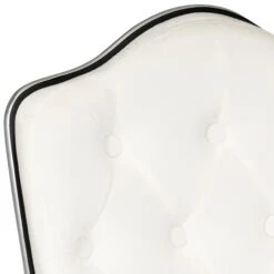 Royal Tufted Vanity Chair -Impressionsvanity Raven 4 WhiteCropped