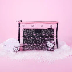Hello Kitty® Slim Pouch Set + Stripe Compact Bundle