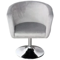 Simone Vanity Armchair 12 Simone Vanity Armchair -Impressionsvanity Simone Swivel Gray 1