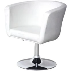 Simone Vanity Armchair 17 Simone Vanity Armchair -Impressionsvanity Simone Swivel White 2