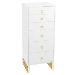 SlayStation® Skylar 6-Drawers Vanity Storage Unit