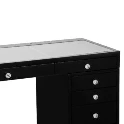 SlayStation® Pro Premium Vanity Table With Drawers -Impressionsvanity SlayStation Black 2