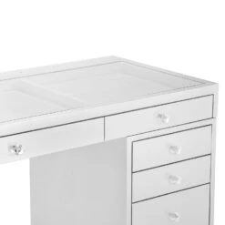 SlayStation® Pro Premium Vanity Table With Drawers -Impressionsvanity SlayStation Silver 2