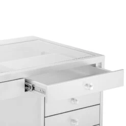 SlayStation® Pro Premium Vanity Table With Drawers -Impressionsvanity SlayStation Silver 3