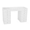 SlayStation® Plus Premium Vanity Table With Drawers -Impressionsvanity SlayStation Plus Silver 1