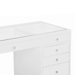 SlayStation® Plus Premium Vanity Table With Drawers -Impressionsvanity SlayStation Plus Silver 2