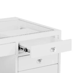 SlayStation® Plus Premium Vanity Table With Drawers -Impressionsvanity SlayStation Plus Silver 3