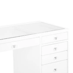 SlayStation® Plus Premium Vanity Table With Drawers -Impressionsvanity SlayStation Small White 2