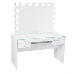 SlayStation® Plus 3.0 Table + Glow Pro Vanity Mirror Bundle
