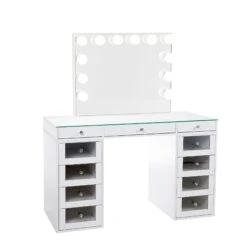 SlayStation® Plus 2.0 Tabletop + Vanity Mirror + 4 Drawer Units Bundle 16 SlayStation® Plus 2.0 Tabletop + Vanity Mirror + 4 Drawer Units Bundle -Impressionsvanity SlaystationPlus2.0 4Drawer White GlowLitePlus 1521473d 2ce2 4cb1 8e7f 7610bf8ab196