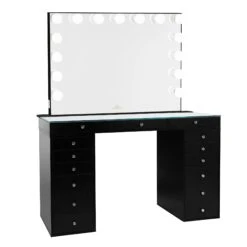 SlayStation® Pro 2.0 Tabletop + Vanity Mirror + 6 Drawer Units Bundle 19 SlayStation® Pro 2.0 Tabletop + Vanity Mirror + 6 Drawer Units Bundle -Impressionsvanity SlaystationPlus2.0 6Drawer Black GlowPro