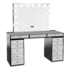 SlayStation® Pro 2.0 Mirrored Tabletop + Vanity Mirror + 5 Drawer Units Bundle 2 SlayStation® Pro 2.0 Mirrored Tabletop + Vanity Mirror + 5 Drawer Units Bundle -Impressionsvanity SlaystationPro2.0 Mirrored5Drawer Black PremierProBT
