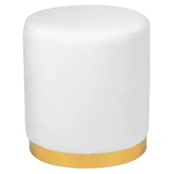 Gianna Smooth Vanity Ottoman