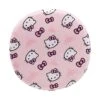 Hello Kitty® "Supercute Signature" Print LED Compact Mirror 1 Hello Kitty® "Supercute Signature" Print LED Compact Mirror -Impressionsvanity Supercute Sig Compact PINK Front