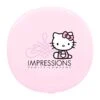 Hello Kitty® "The Swirl" LED Compact Mirror -Impressionsvanity Swirl Compact PINK Front