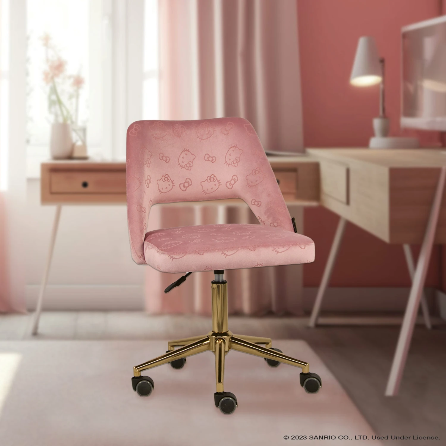 Hello Kitty® Vanity Swivel Chair 14 Hello Kitty® Vanity Swivel Chair - Image 12