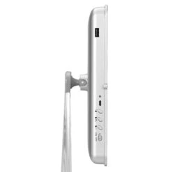 Touch Pro LED Makeup Mirror With Bluetooth Audio+Speakerphone & USB Charger -Impressionsvanity TouchPro Silver 3 Cropped