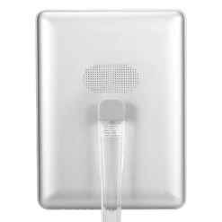 Touch Pro LED Makeup Mirror With Bluetooth Audio+Speakerphone & USB Charger -Impressionsvanity TouchPro Silver 5 Cropped