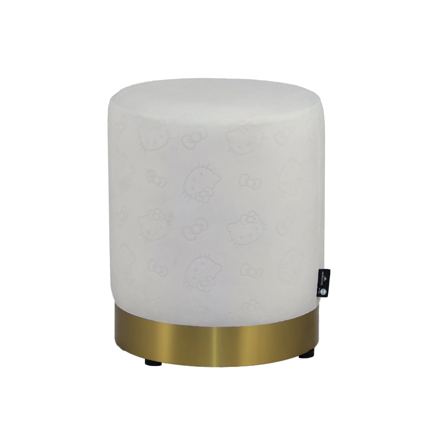 Hello Kitty® Round Vanity Ottoman 4 Hello Kitty® Round Vanity Ottoman - Image 2