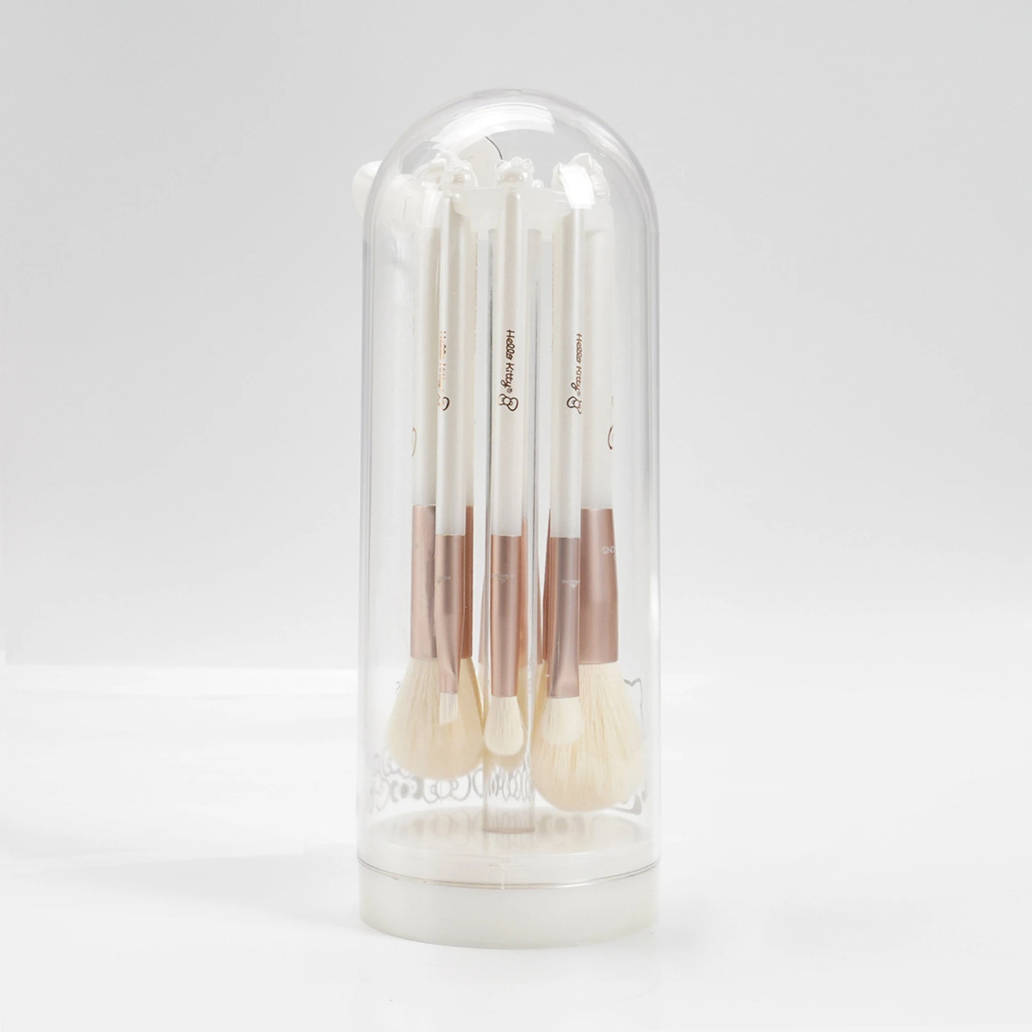 Hello Kitty® "Kawaii Icon" Bell Jar 6-PC Brush Gift Set 5 Hello Kitty® "Kawaii Icon" Bell Jar 6-PC Brush Gift Set - Image 4