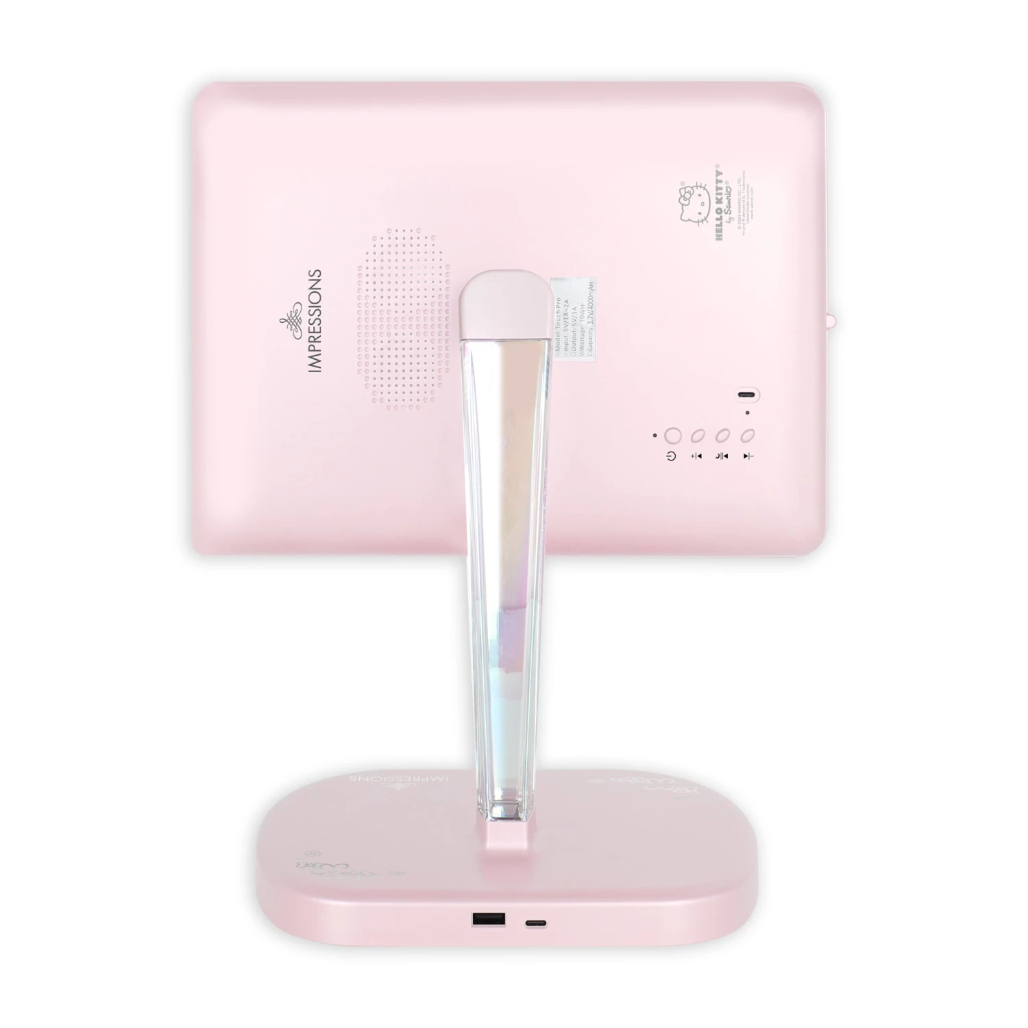 Hello Kitty® Touch Pro 2.0 LED Makeup Mirror With Qi Charging Base 10 Hello Kitty® Touch Pro 2.0 LED Makeup Mirror With Qi Charging Base - Image 8