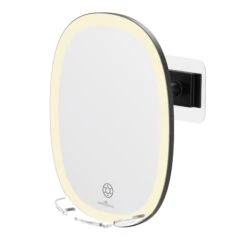 Scaped Tri-Tone LED Fogless Shaving Mirror 23 Scaped Tri-Tone LED Fogless Shaving Mirror -Impressionsvanity black 2