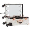 C'est La Vie Makeup Travel Case -Impressionsvanity ce est la vie white marble no background 6