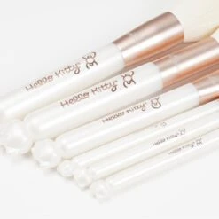 Hello Kitty® "Kawaii Icon" 6-PC BRUSH SET 14 Hello Kitty® "Kawaii Icon" 6-PC BRUSH SET -Impressionsvanity detailing white