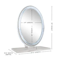 Diamond Collection OVAL Premium Illuminated Vanity Mirror 16 Diamond Collection OVAL Premium Illuminated Vanity Mirror -Impressionsvanity diamond collection oval premium vanity mirror