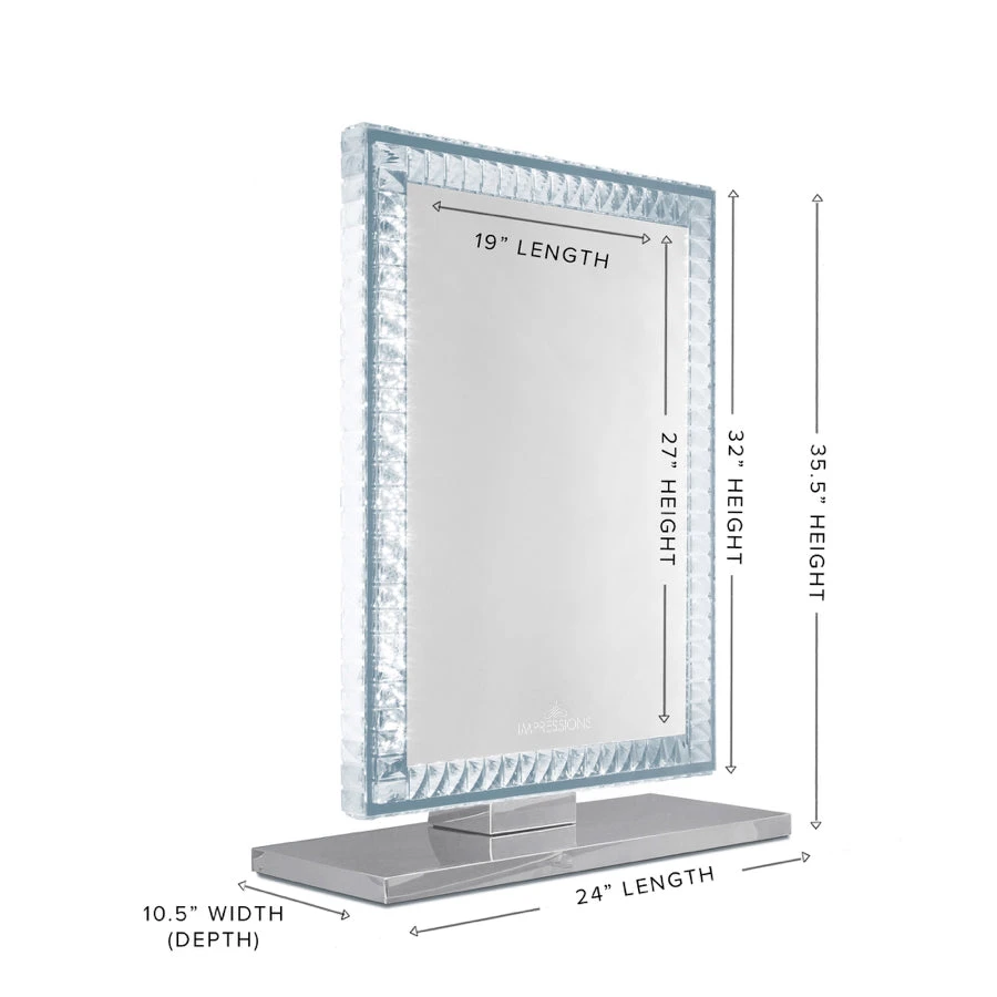 Diamond Collection PRINCESS Premium Illuminated Vanity Mirror 9 Diamond Collection PRINCESS Premium Illuminated Vanity Mirror - Image 7