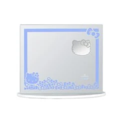 Hello Kitty® RGB PLUS "Bows" Vanity Mirror 14 Hello Kitty® RGB PLUS "Bows" Vanity Mirror -Impressionsvanity front on blue