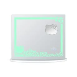 Hello Kitty® RGB PLUS "Bows" Vanity Mirror 15 Hello Kitty® RGB PLUS "Bows" Vanity Mirror -Impressionsvanity front on green