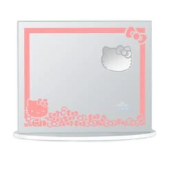 Hello Kitty® RGB PLUS "Bows" Vanity Mirror 13 Hello Kitty® RGB PLUS "Bows" Vanity Mirror -Impressionsvanity front on red