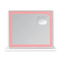 Hello Kitty® RGB PLUS "All Over" Vanity Mirror -Impressionsvanity front on red d27a771a e91b 4e72 a970 986db26e9c05