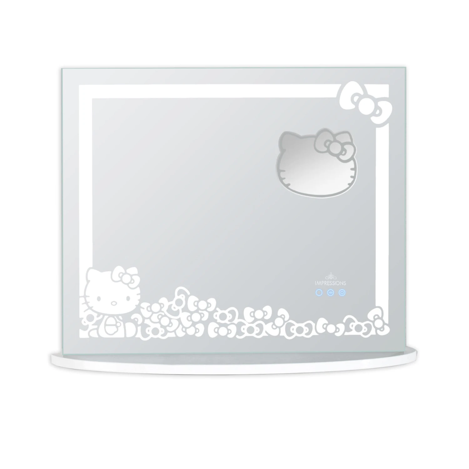 Hello Kitty® RGB PLUS "Bows" Vanity Mirror 3 Hello Kitty® RGB PLUS "Bows" Vanity Mirror