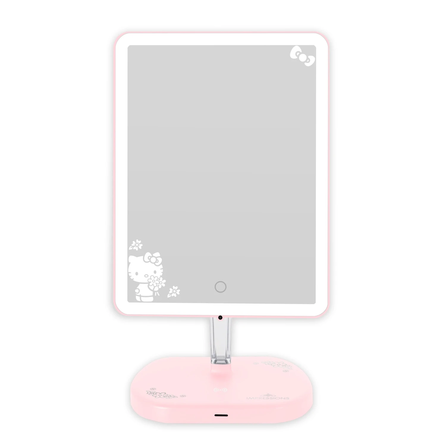 Hello Kitty® Touch Pro 2.0 LED Makeup Mirror With Qi Charging Base 3 Hello Kitty® Touch Pro 2.0 LED Makeup Mirror With Qi Charging Base