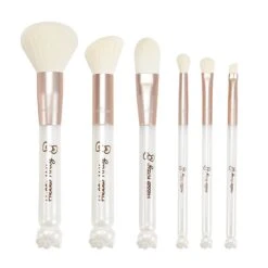 Hello Kitty® "Kawaii Icon" 6-PC BRUSH SET 13 Hello Kitty® "Kawaii Icon" 6-PC BRUSH SET -Impressionsvanity front white