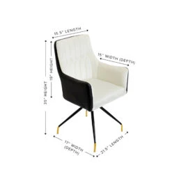Genesis Modern Vanity Chair -Impressionsvanity genesis modern vanity chair