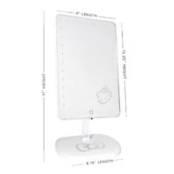 Hello Kitty Edition Touch Pro LED Makeup Mirror With Bluetooth Audio+Speakerphone & USB Charger -Impressionsvanity hello kitty touch pro led makeup mirror bluetooth 3936d513 d428 4a47 ba0f 9811d79ded1d