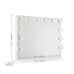 HOLLYWOOD GLOW® PLUS 2.0 VANITY MIRROR -Impressionsvanity hollywood glow plus 2.0 vanity mirror copy