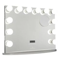 Hollywood Premiere Plus Vanity Mirror -Impressionsvanity hollywood premiere plus vanity mirror w bluetooth silver 01