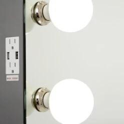 Hollywood Premiere Plus Vanity Mirror -Impressionsvanity hollywood premiere plus vanity mirror w bluetooth silver 03