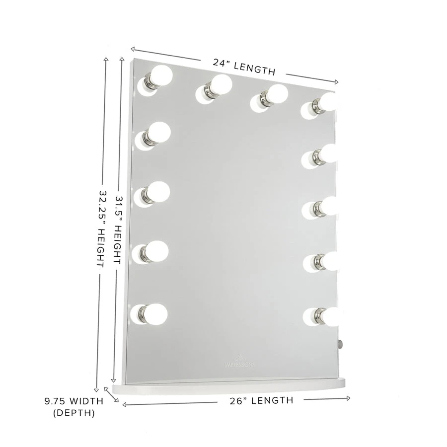 Hollywood Premiere Slim XL Vanity Mirror 6 Hollywood Premiere Slim XL Vanity Mirror - Image 4