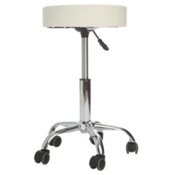 Swivel Vanity Stool With Adjustable Height