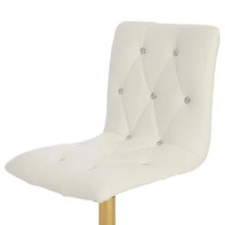 Evelyn Diamond Tufted Vanity Chair -Impressionsvanity impressions 25312