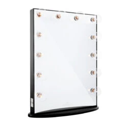 Hollywood Glow® XL Vanity Mirror 16 Hollywood Glow® XL Vanity Mirror -Impressionsvanity impressions hollywood glow xl vanity mirror black clear led bulbs usb